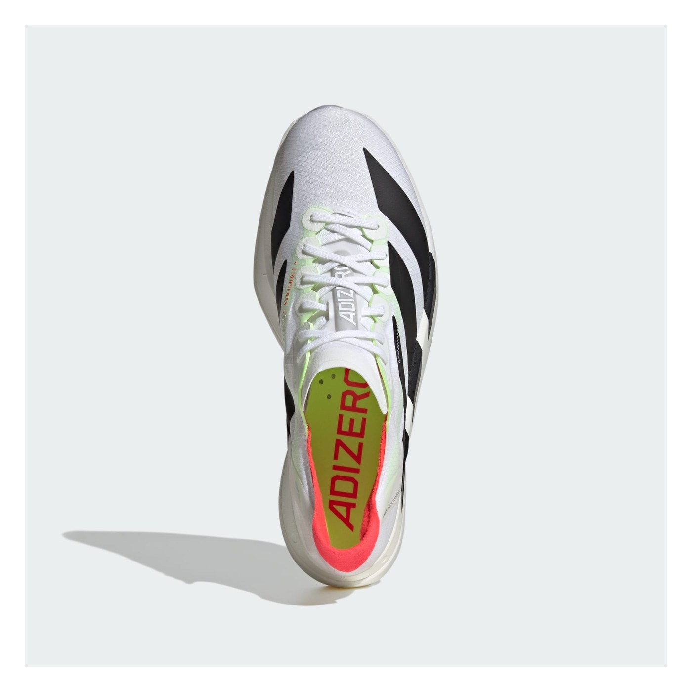 Détail de la tige Adizero Lightlock de l'Adidas Adizero Adios Pro 4