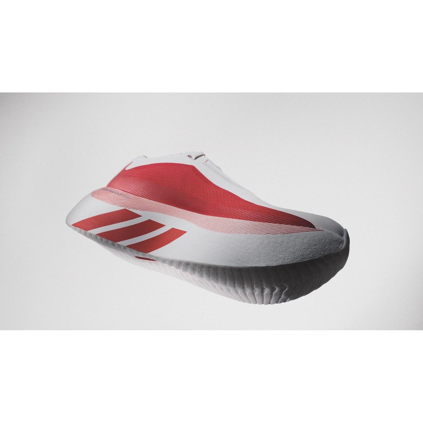 Adidas Hyperboost Edge vue 3/4 face en studio