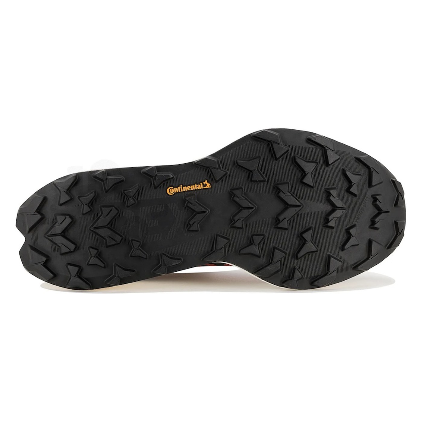 Semelle Continental adidas Terrex Agravic TT, crampons 4,5 mm vue du dessous