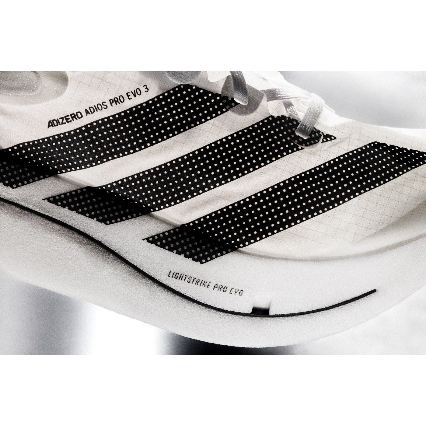 Adios Pro Evo 3 détail tige Lightstrike Pro Evo