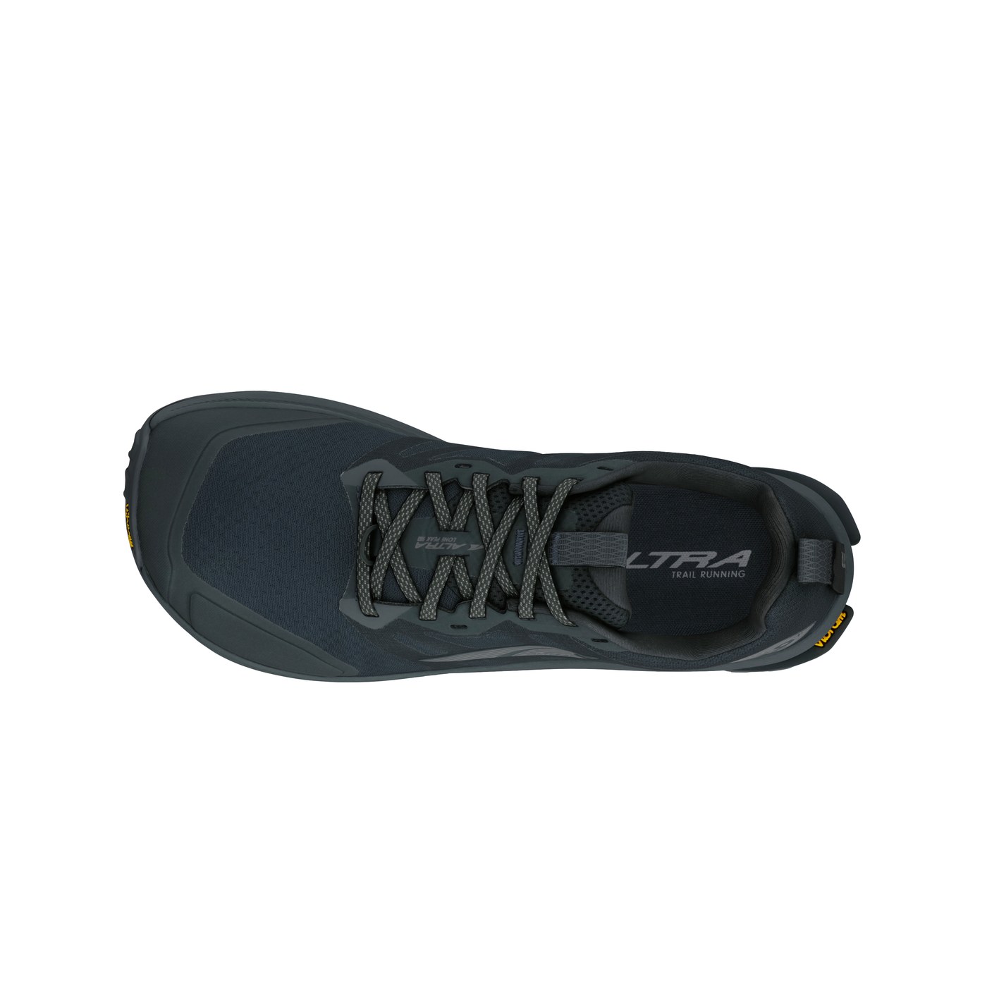Vue de dessus de la Altra Lone Peak 9+ montrant la toebox Original anatomique