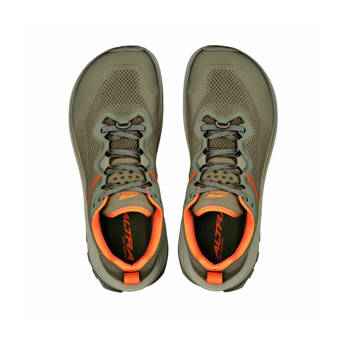 Altra Olympus 7 vue de dessus semelle Vibram Megagrip