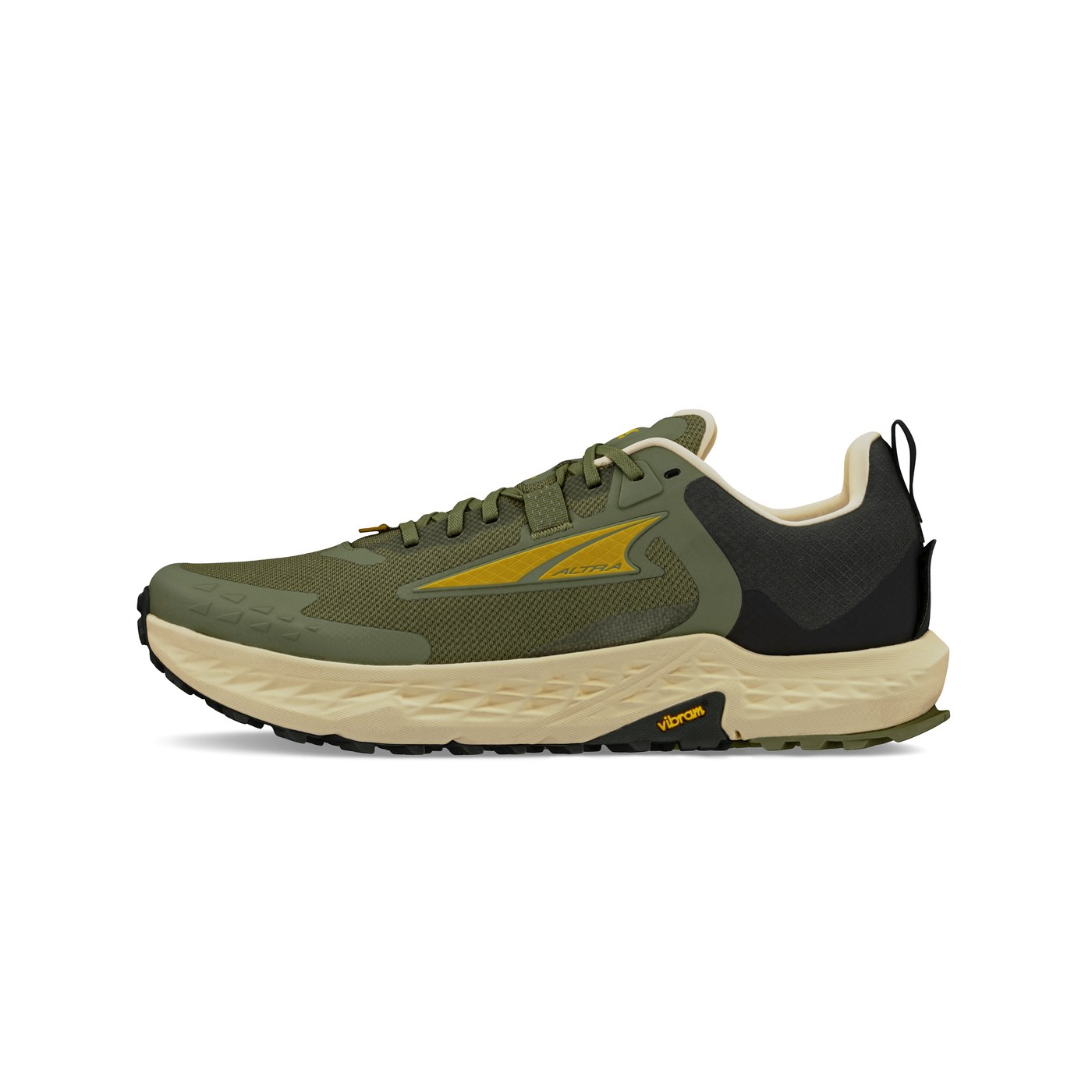 Altra Timp 5 vue de profil coloris kaki