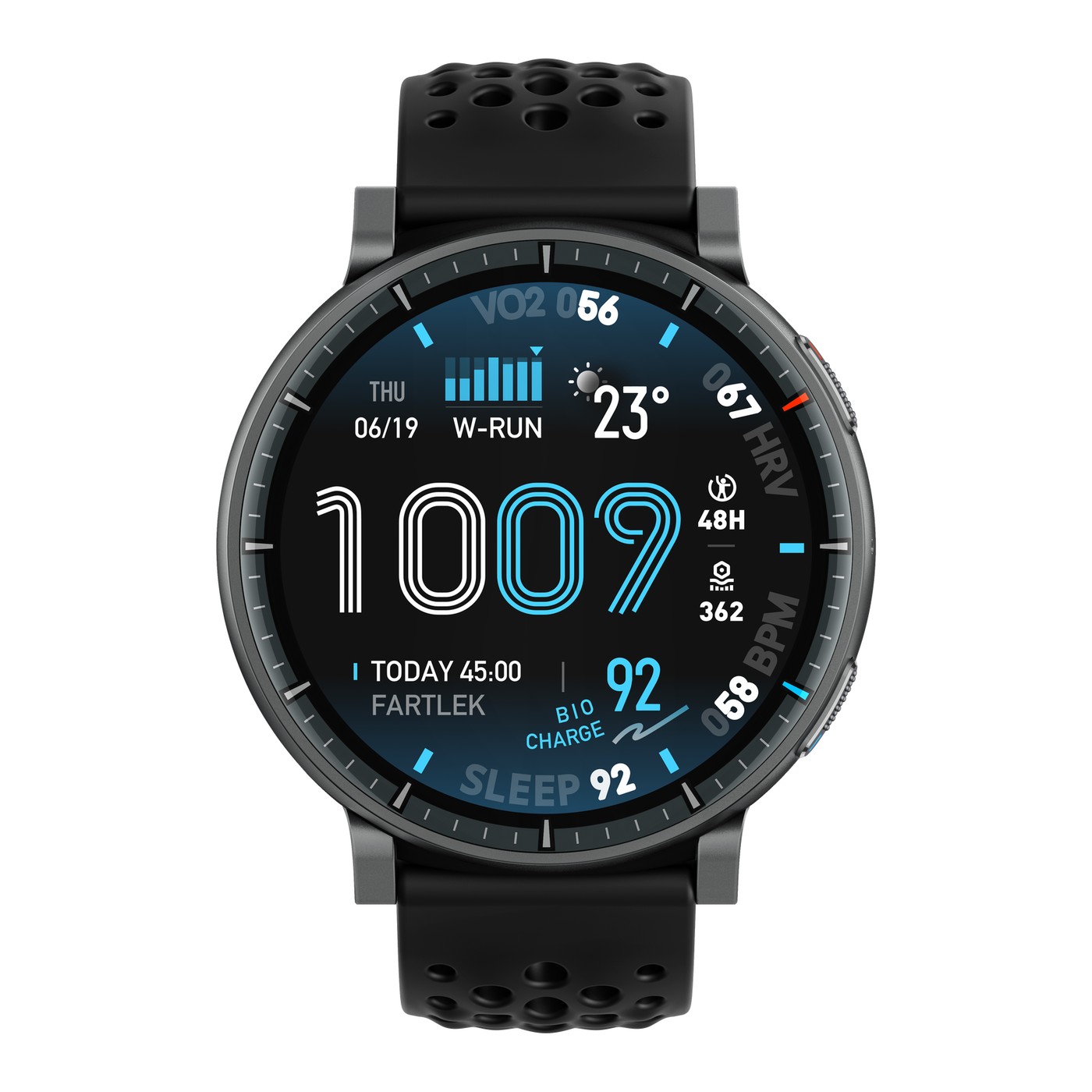 Amazfit Active Max, vue de face