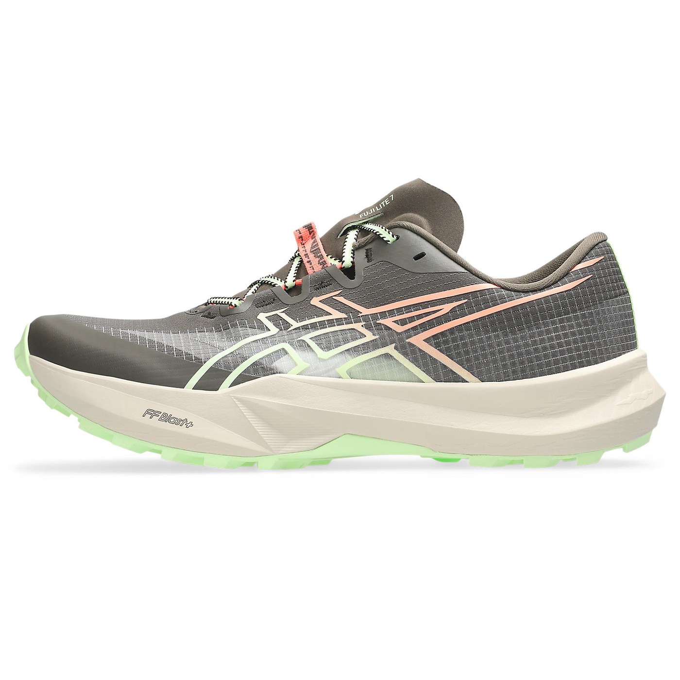Asics Fuji Lite 7 vue de dessus sur fond blanc