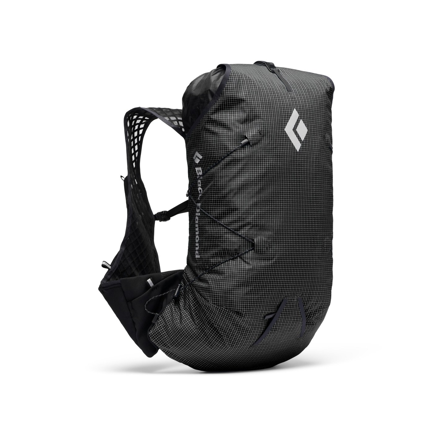 Black Diamond Distance 15 Backpack - vue 3/4 face, coloris Black