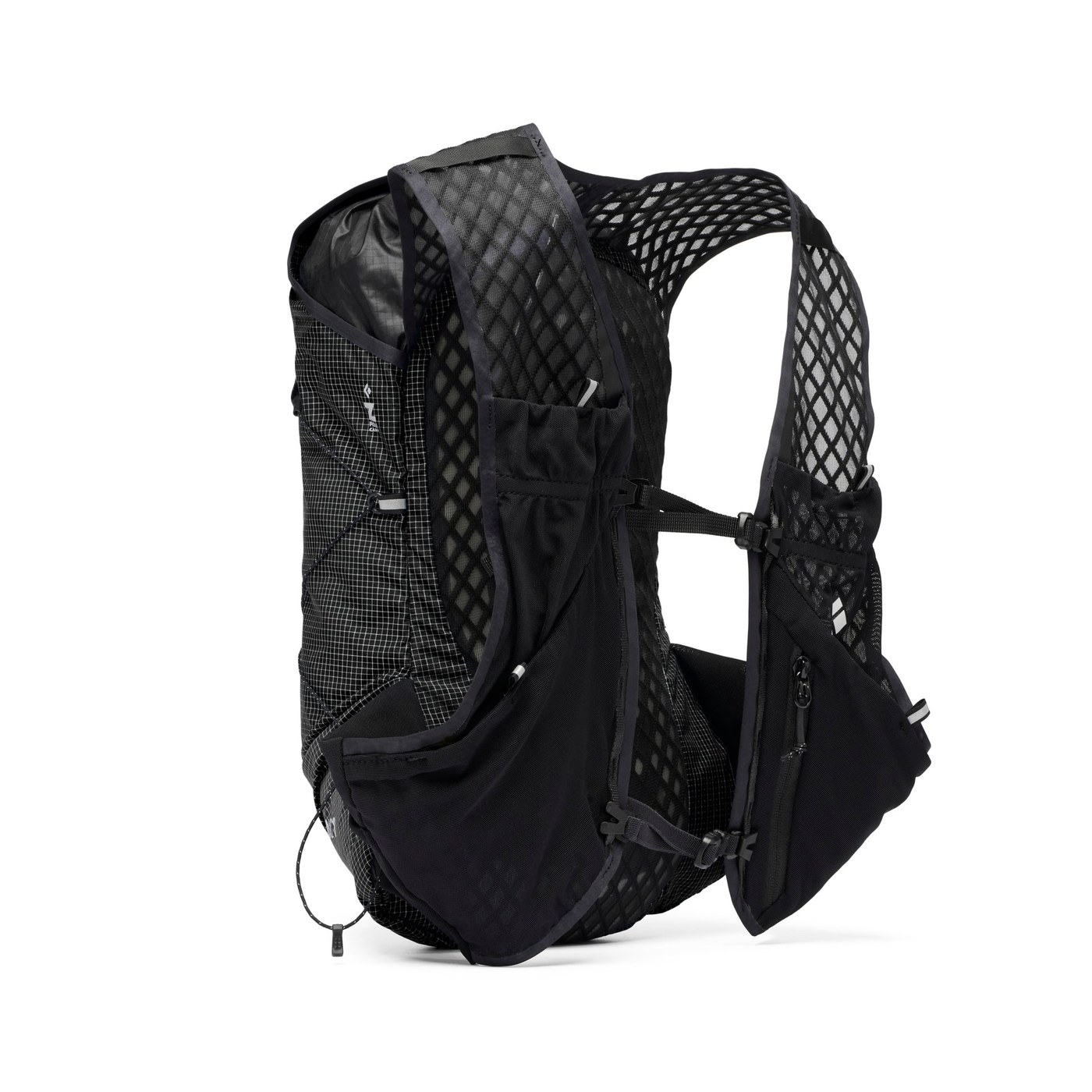 Black Diamond Distance 8 vue 3/4 arrière mesh aéré