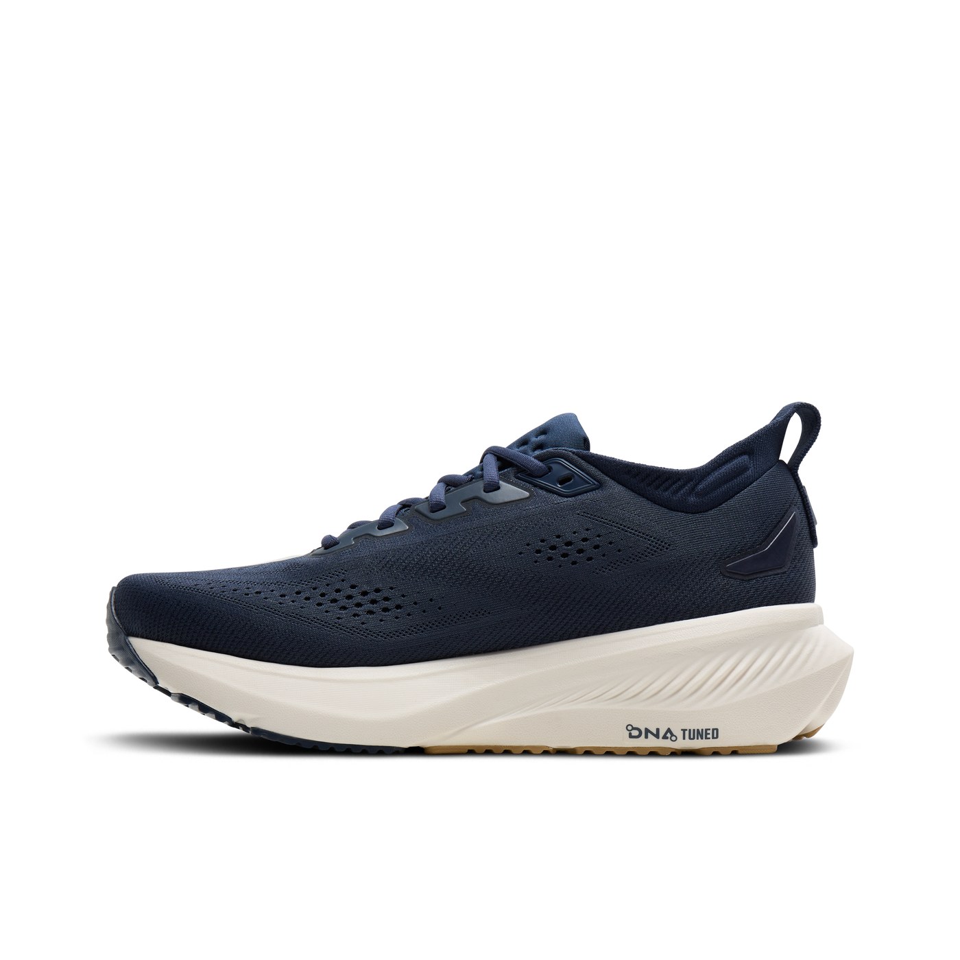 Brooks Glycerin 23 vue de profil médial coloris Blue Spellbound Starfish