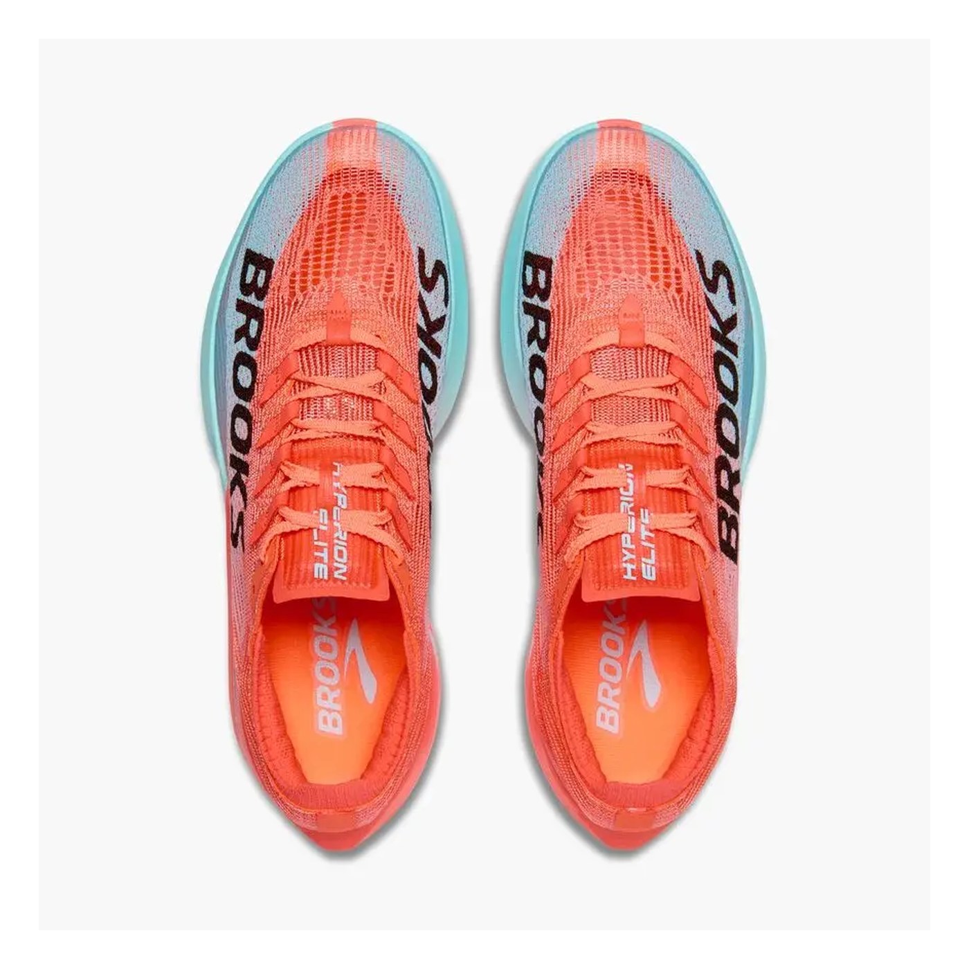 Brooks Hyperion Elite 5 vue de dessus mesh tige