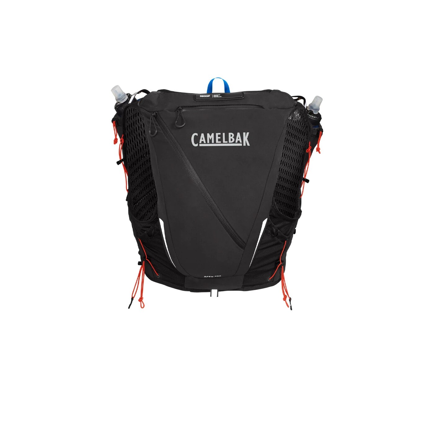 Dos du CamelBak Apex Pro avec le compartiment principal zippé