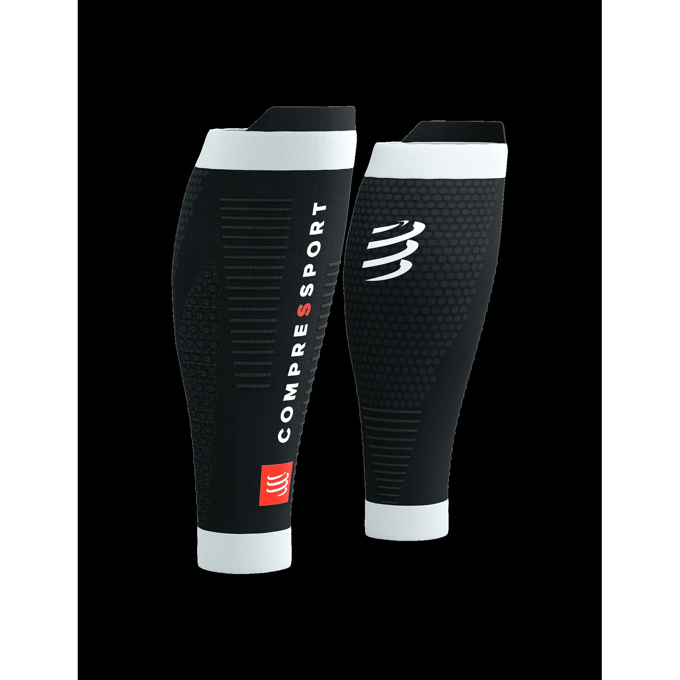 Compressport R2 3.0, paire de manchons vue face et dos