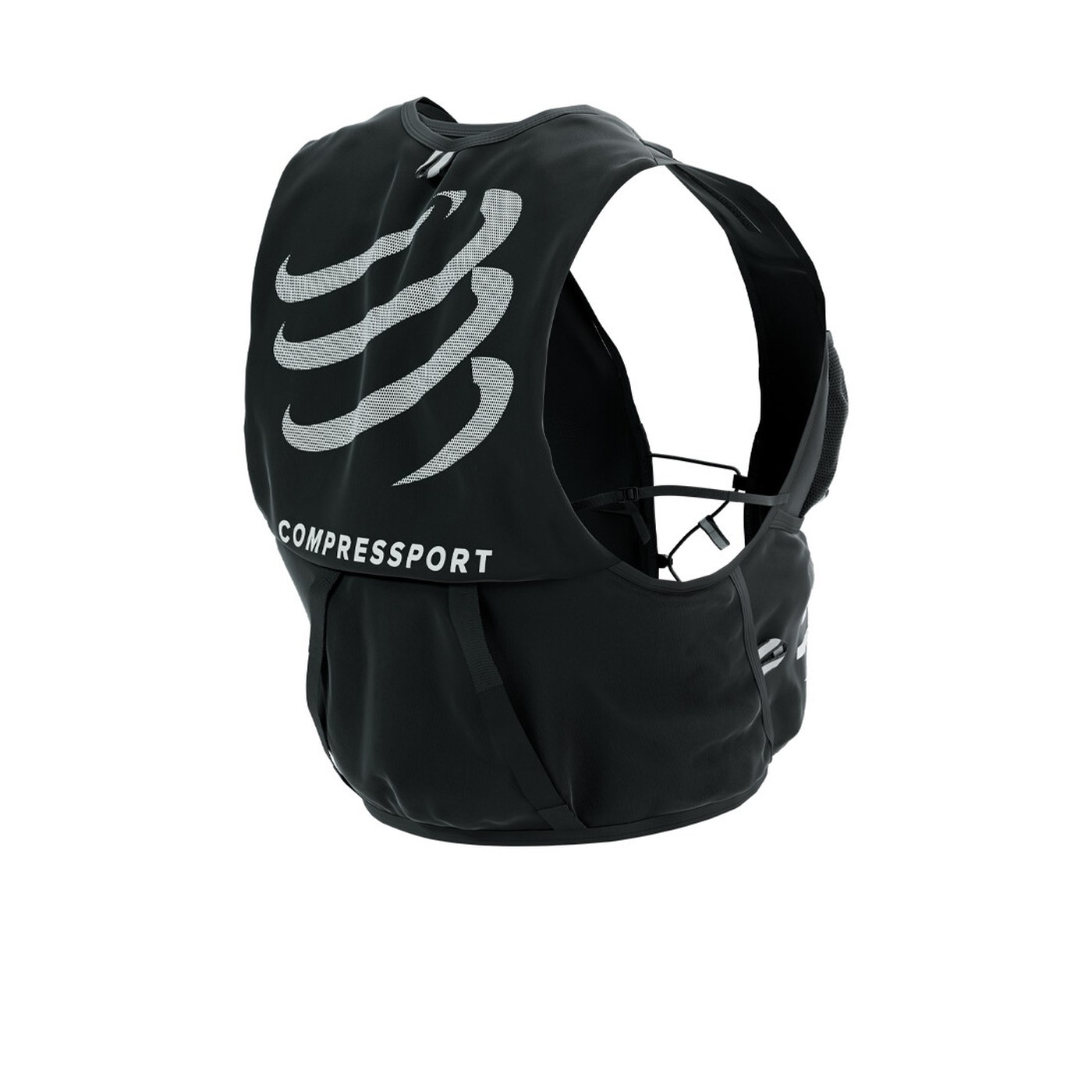 Compressport UltRun Evo 10 V2 vue dos détail logo respirant