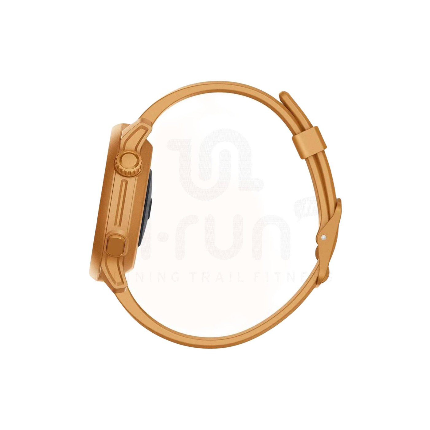 Coros Pace 2 profil lateral avec couronne et boutons