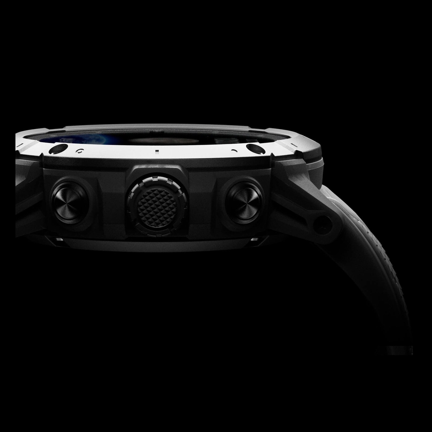 COROS Vertix 2S profil avec couronne digitale et boutons