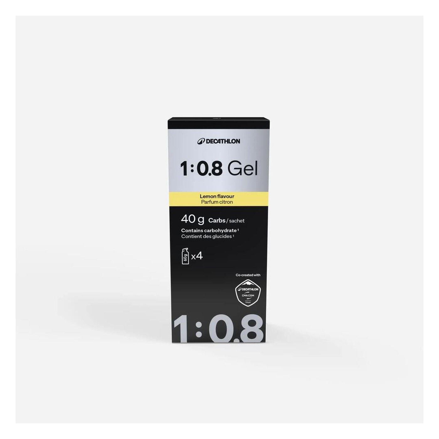 Decathlon Gel 1:0.8 citron, packaging