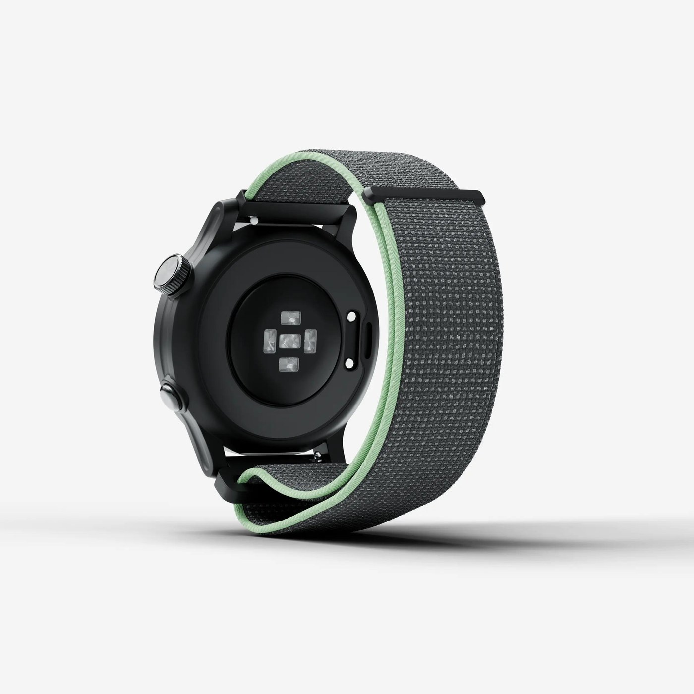 Decathlon RACE 500, back view and heart-rate sensor