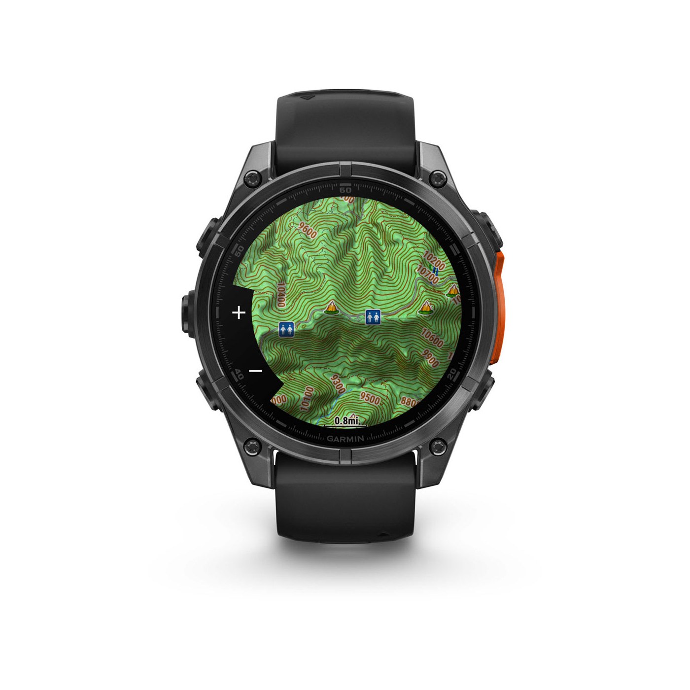 Garmin fenix 8 AMOLED cartographie TopoActive couleur offline