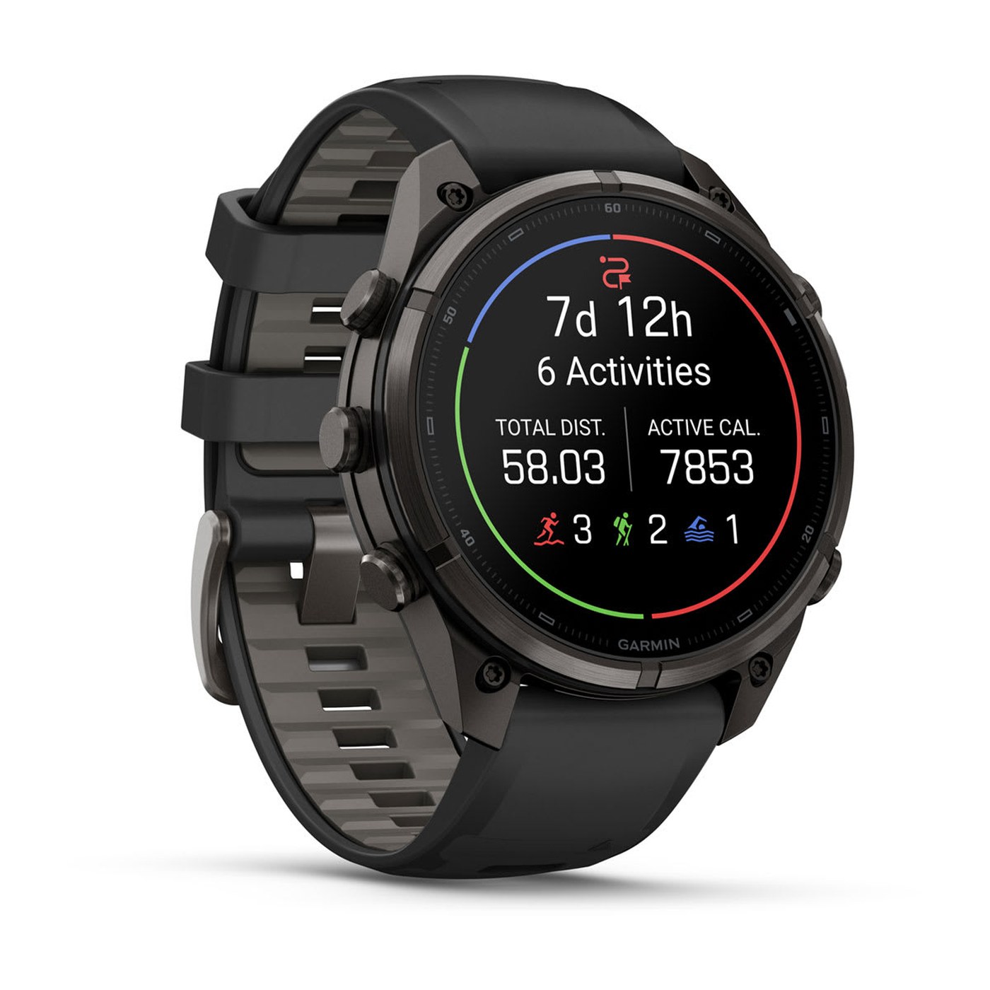 Garmin Fenix 9 Pro, écran Garmin Epic récapitulant une aventure de plusieurs jours