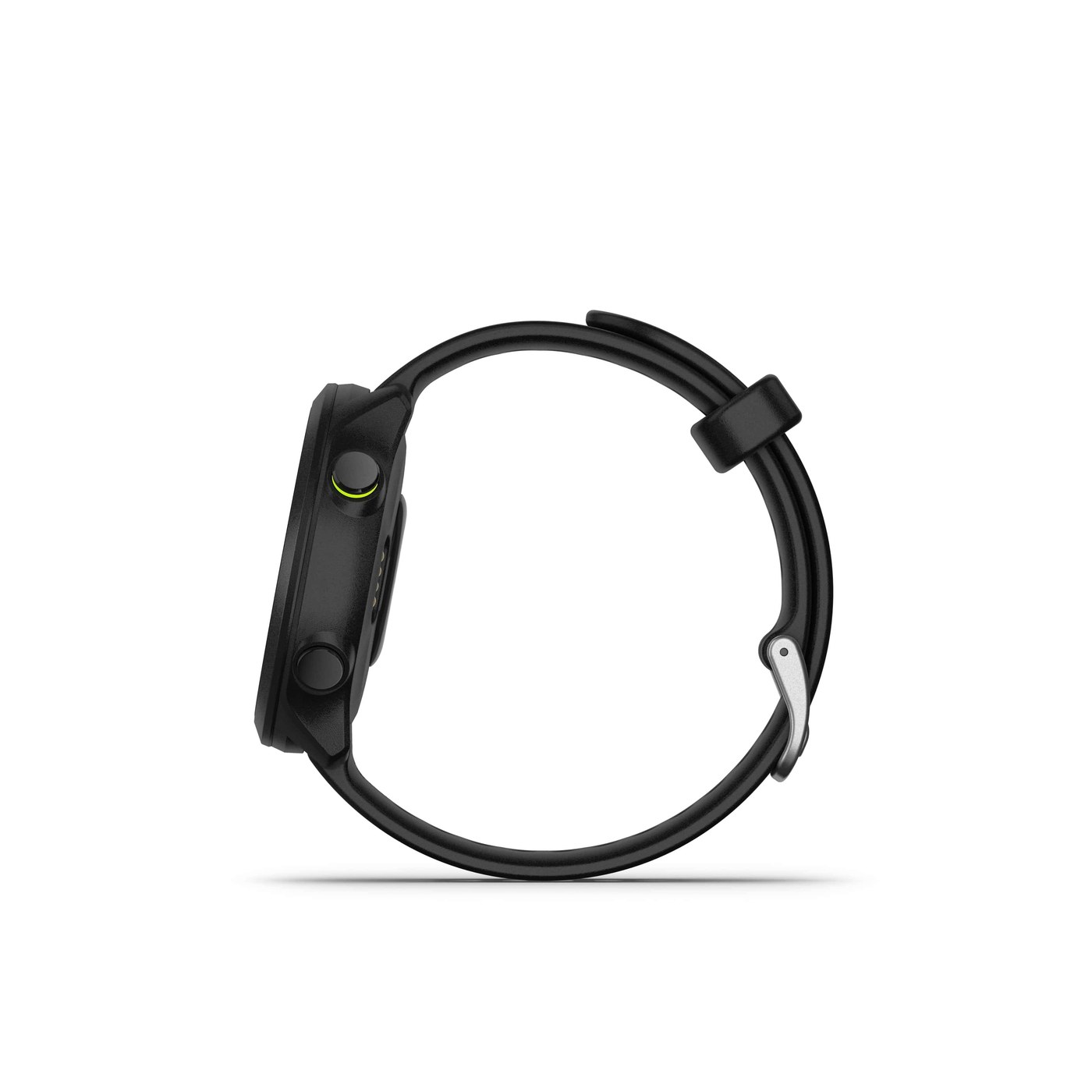 Garmin Forerunner 55, profil latéral avec boutons