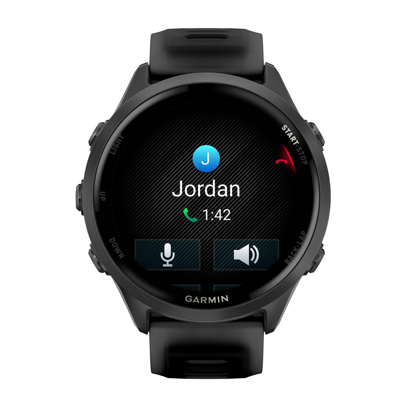 Garmin Forerunner 570, vue trois quarts gauche affichant Training Readiness et HRV Status