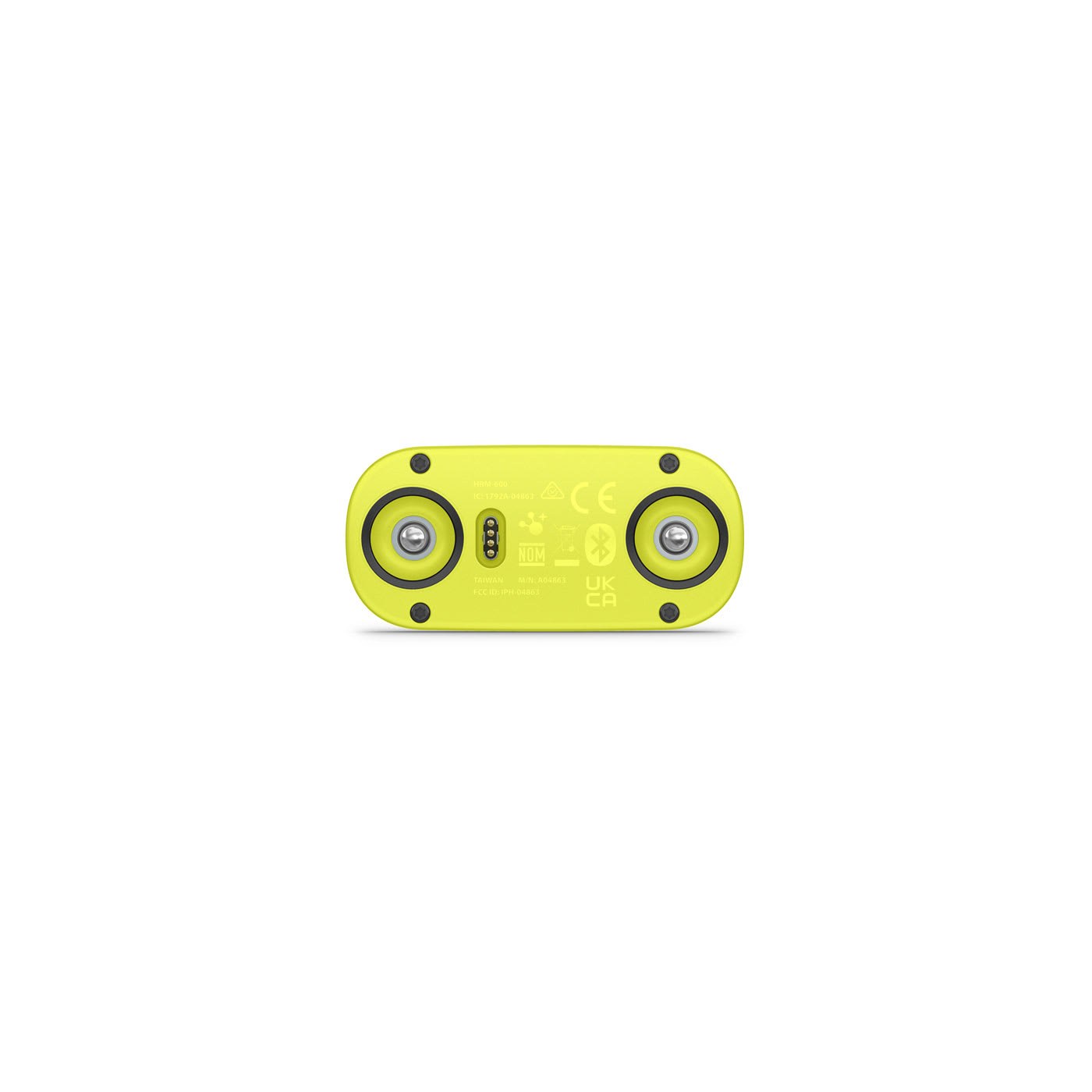 Garmin HRM 600 vue profil sangle textile elastique