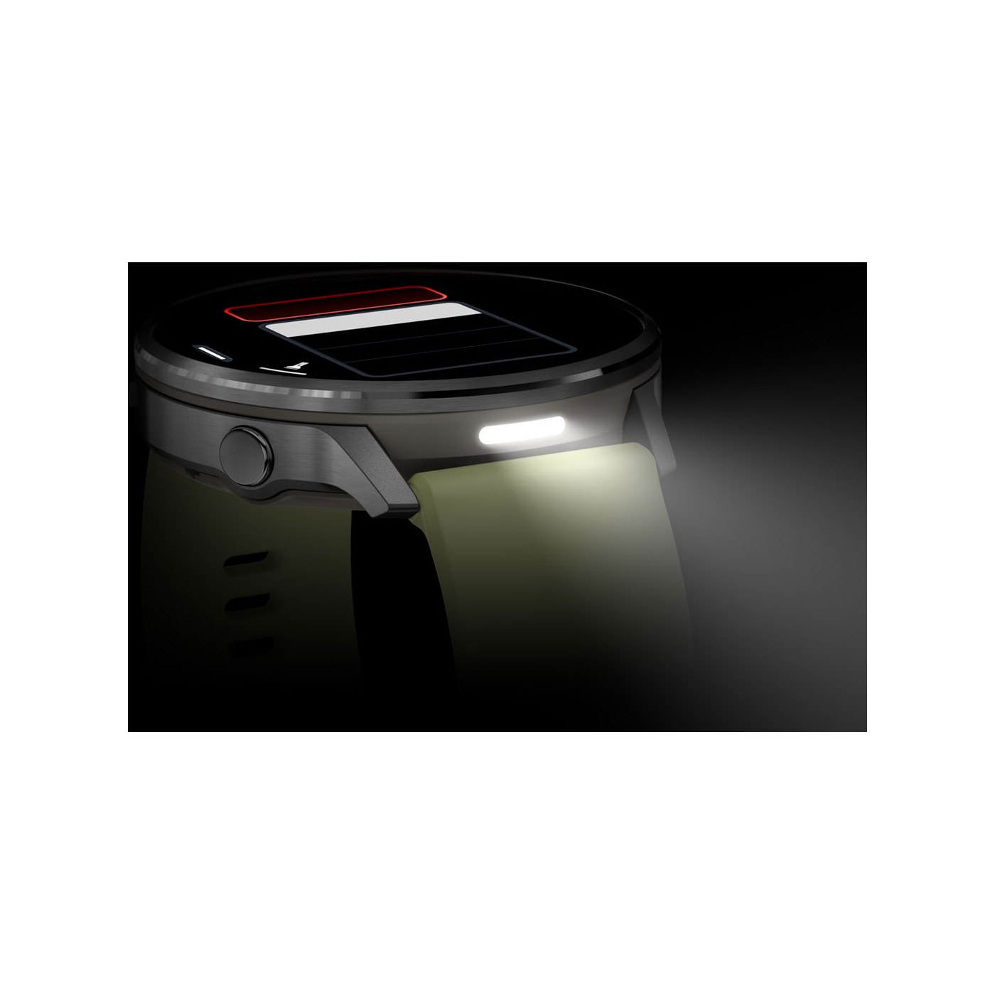 Garmin Venu 4 lampe torche LED intégrée allumée