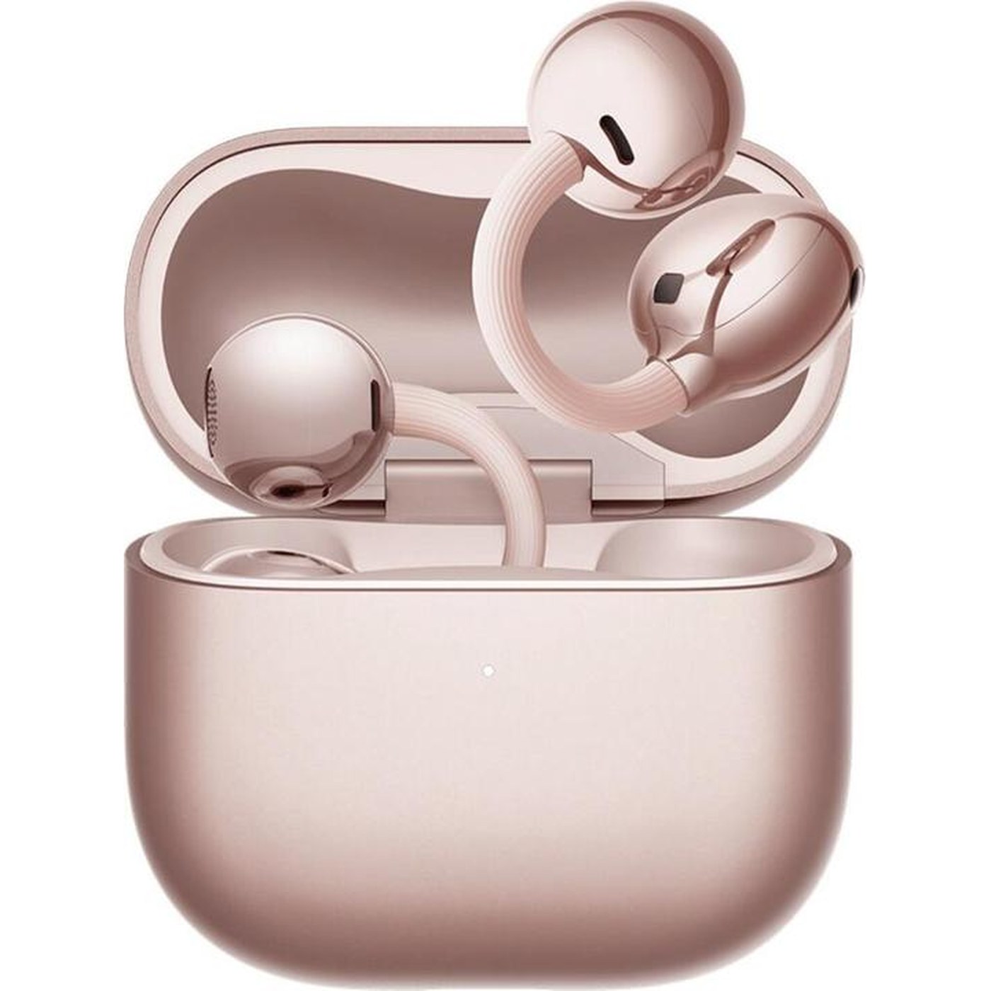 Huawei FreeClip 2, boîtier de charge fermé vu de face