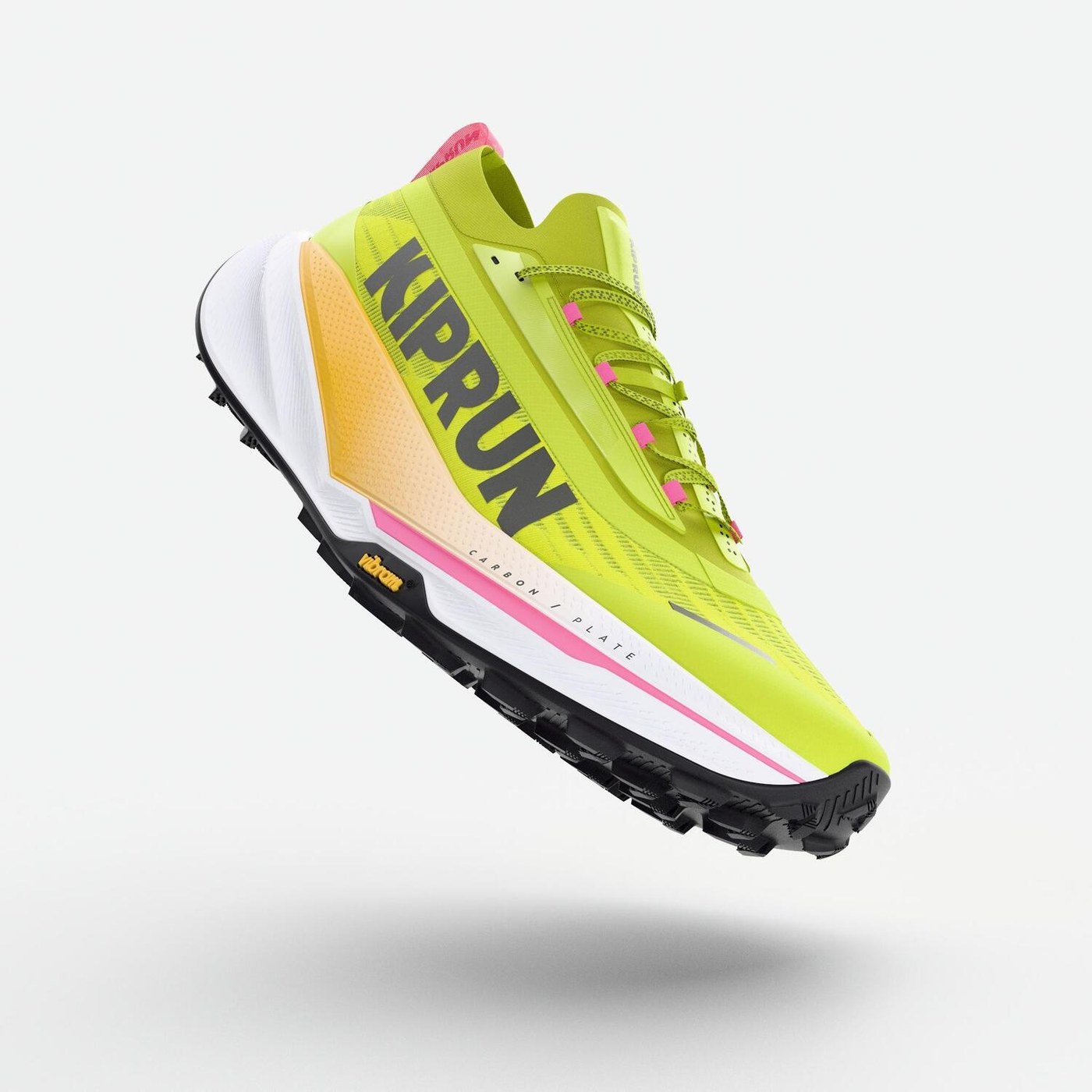 Kiprun Kipsummit Race vue 3/4 face dynamique