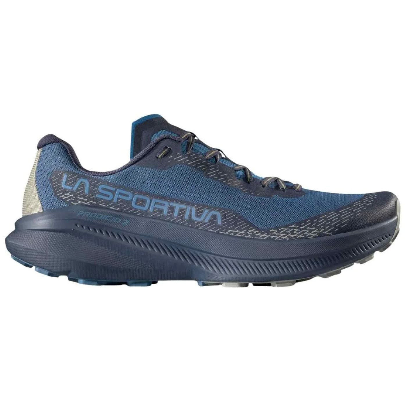 La Sportiva Prodigio 2 vue profil studio coloris marine