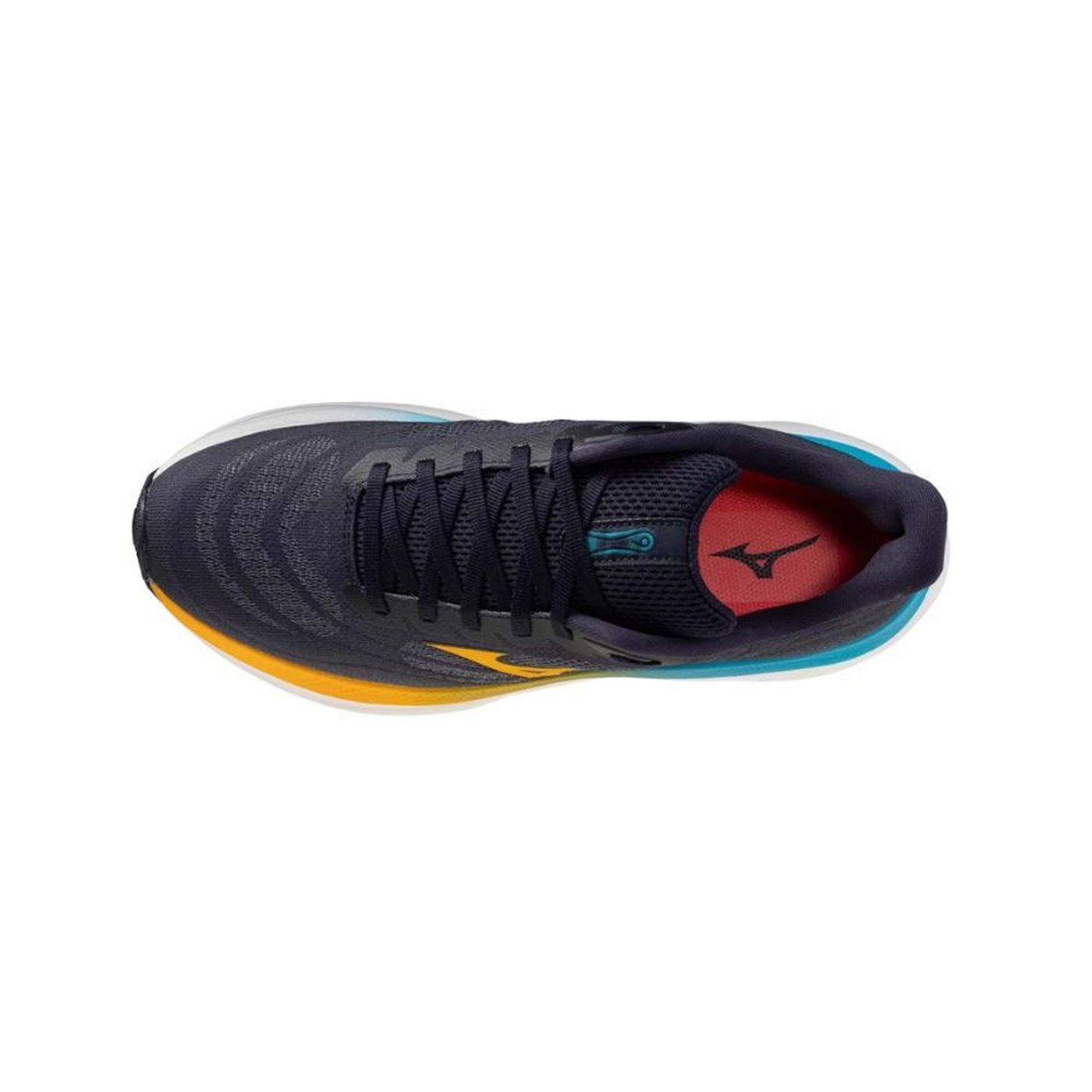 Mizuno Wave Sky 9 vue de dessus tige