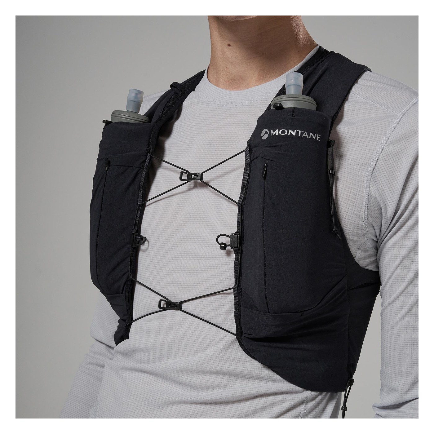 Montane Gecko VP 5+ vue détaillée du tissu RAPTOR Flex Lite