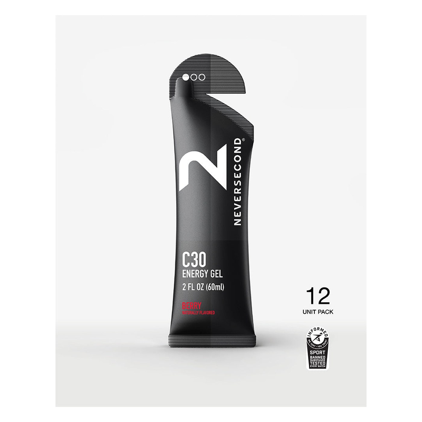 Neversecond C30 Energy Gel saveur Berry