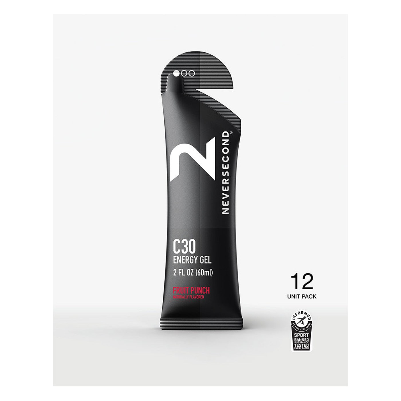 Neversecond C30 Energy Gel saveur Fruit Punch