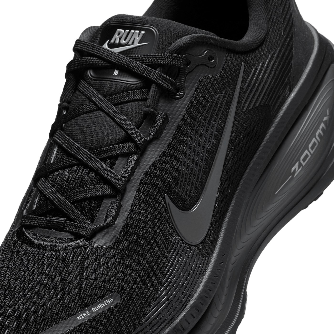 Nike Vomero 18, vue arrière du talon