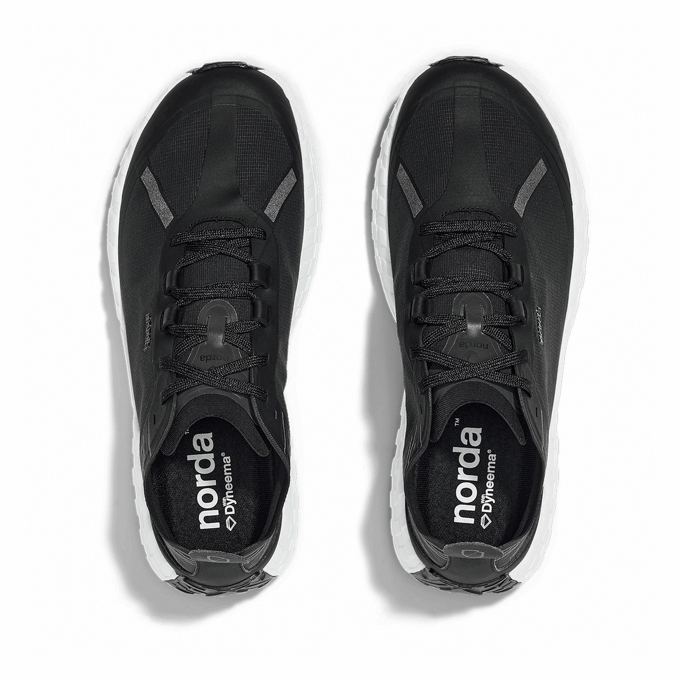 Norda 001A vue de dessus paire coloris Black