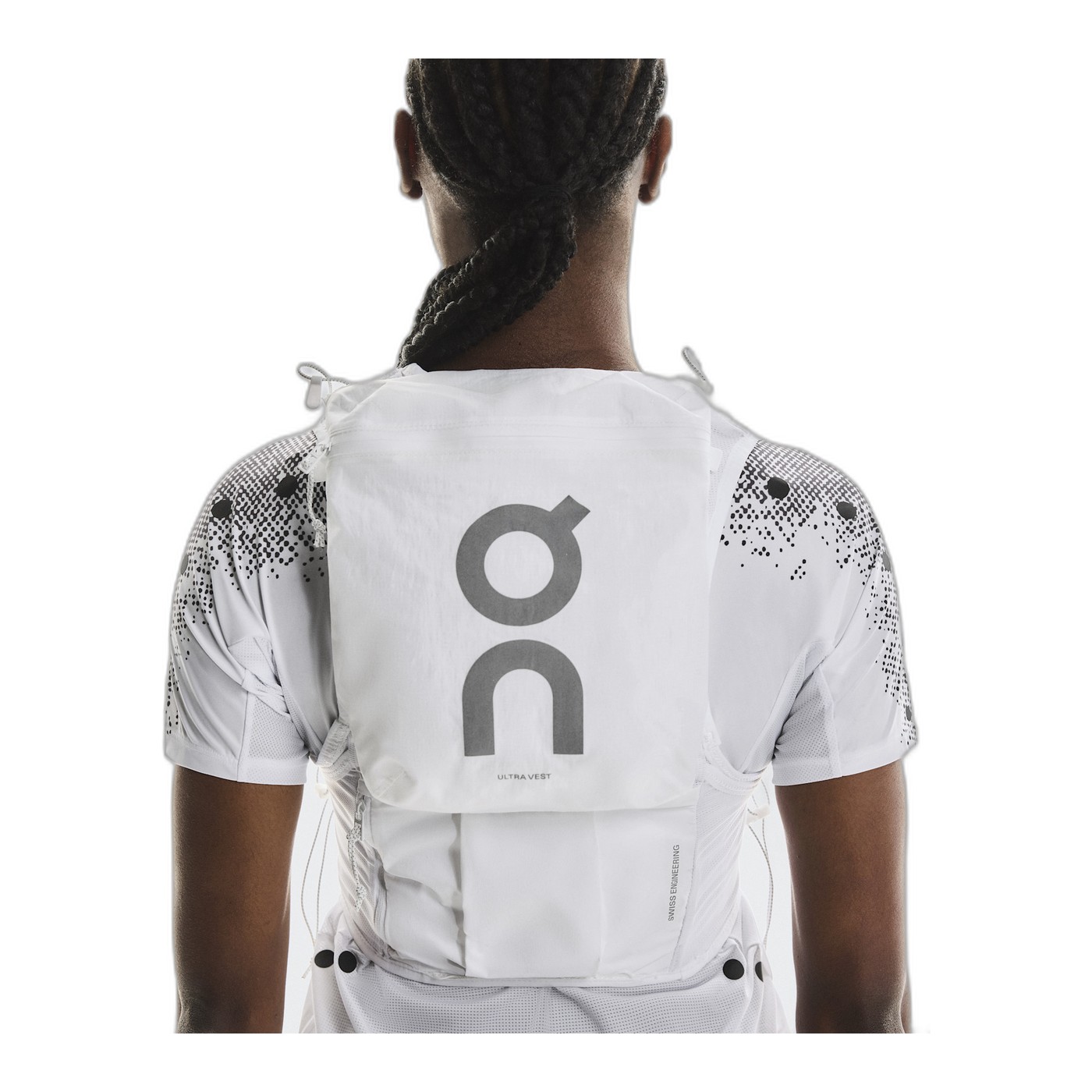 On Running Ultra Vest Pro, poche dorsale amovible