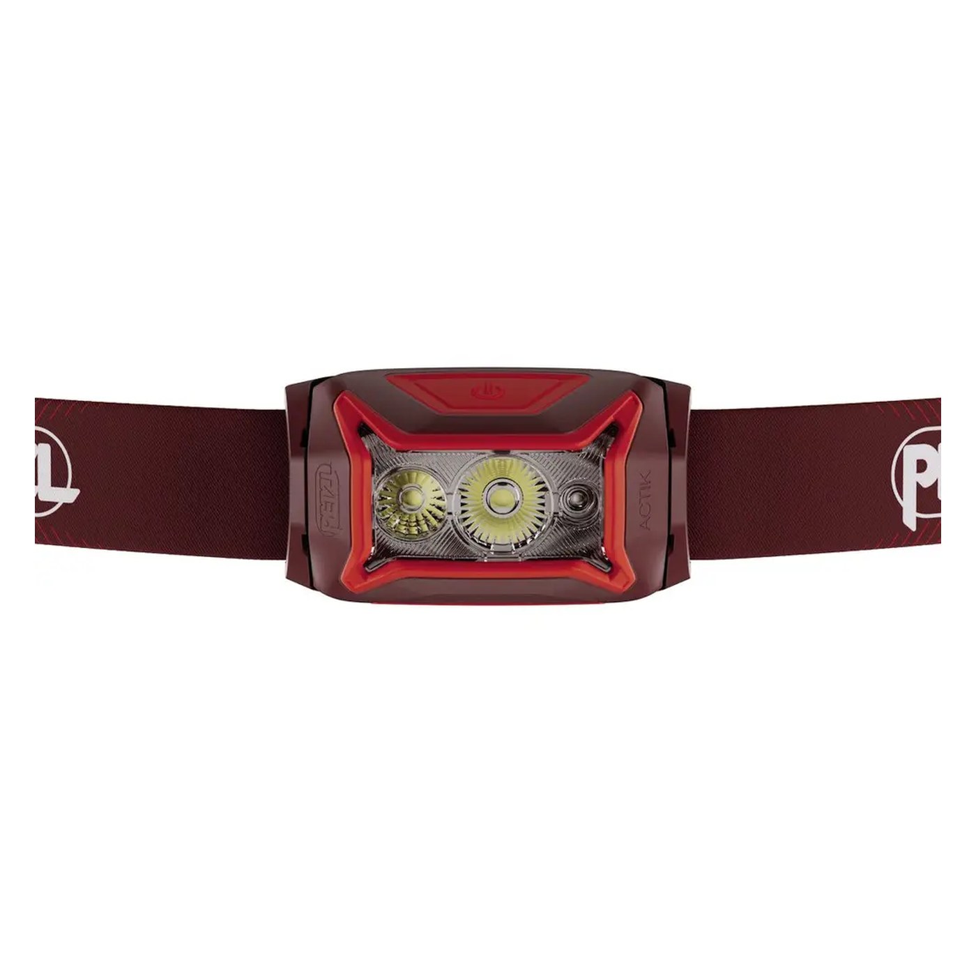 Petzl Actik Core, vue de face avec bandeau