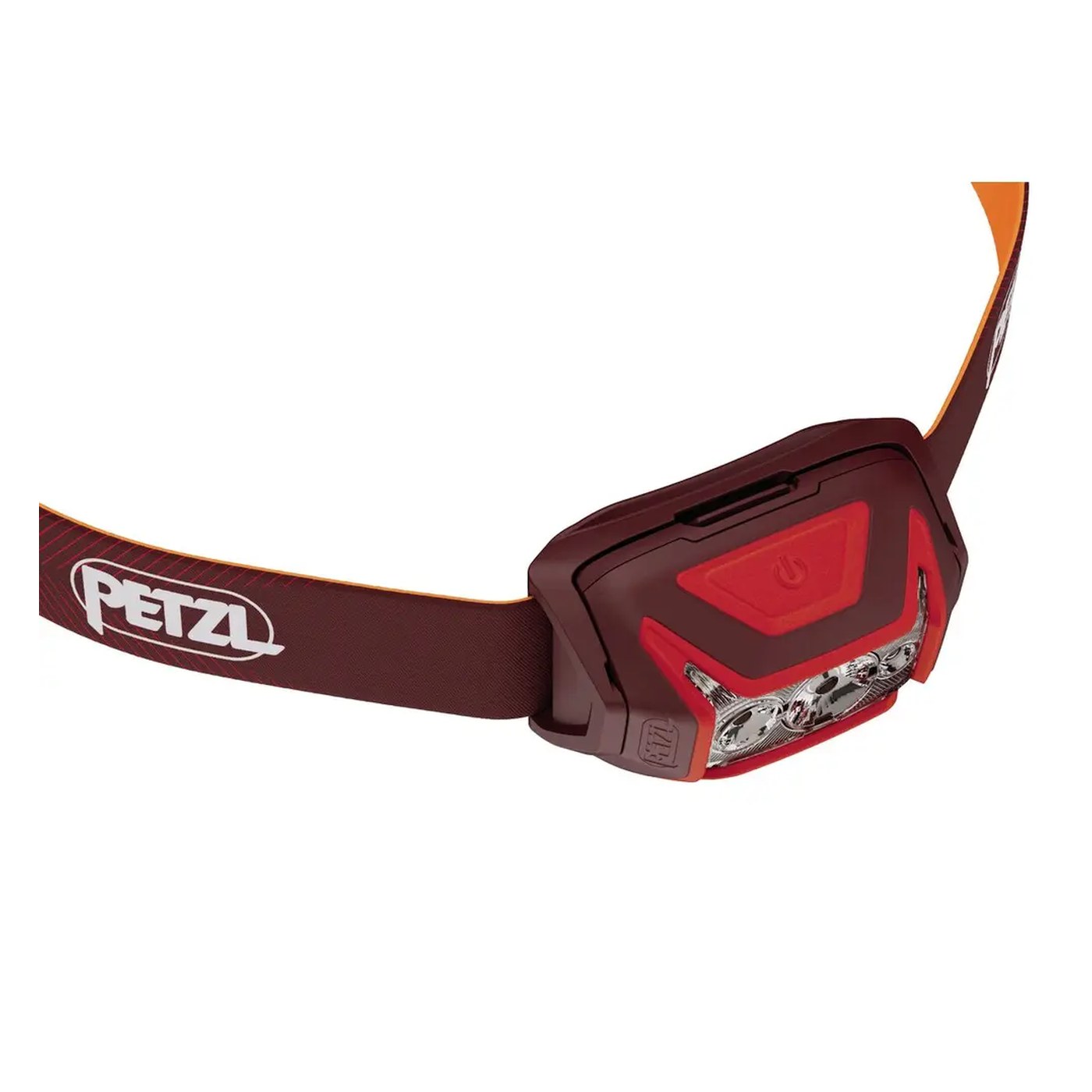 Petzl Actik Core, vue rapprochée du boîtier et des LED
