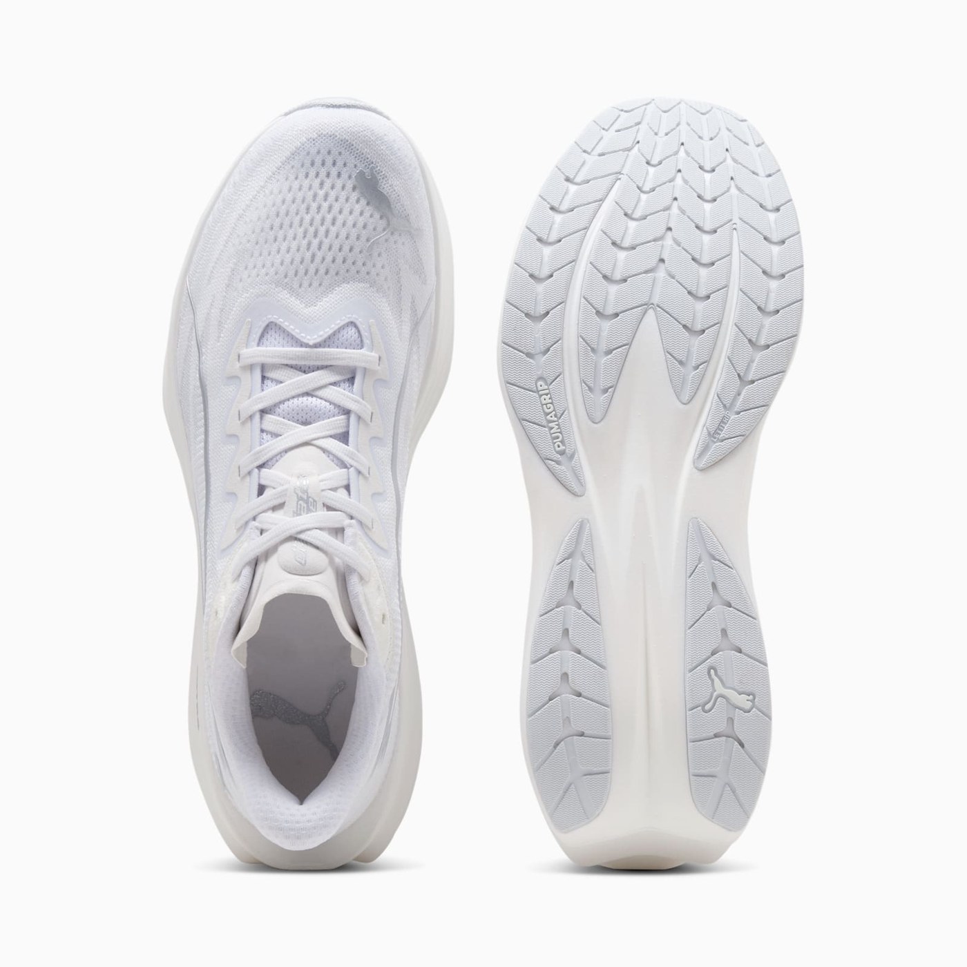 Puma Deviate Pure Nitro, vue latérale rapprochée du midsole NITROFOAM