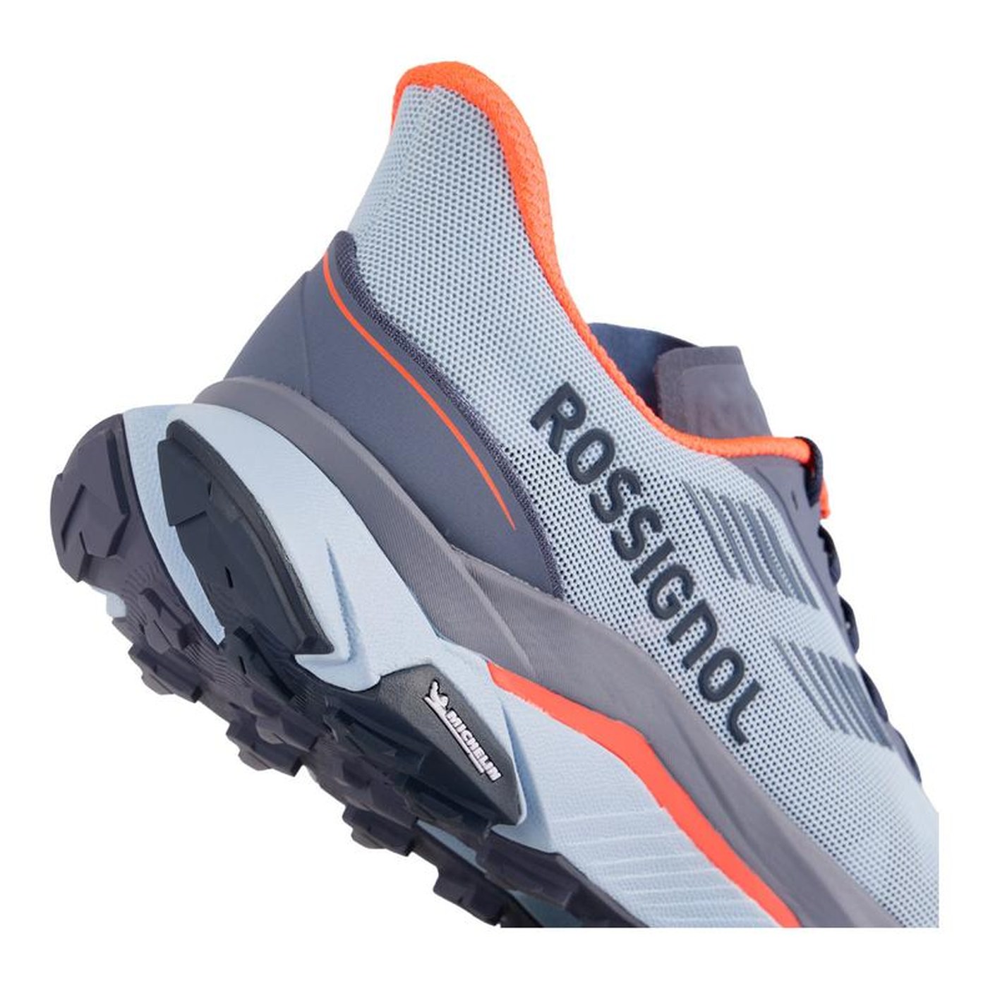 Semelle de la Rossignol Vezor, gomme Michelin à crampons chevrons