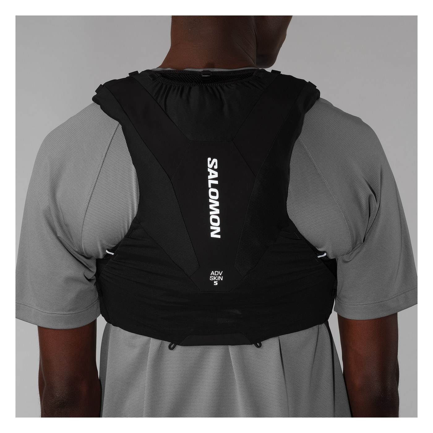 Salomon ADV Skin 5, détail de la construction en Y et du dos