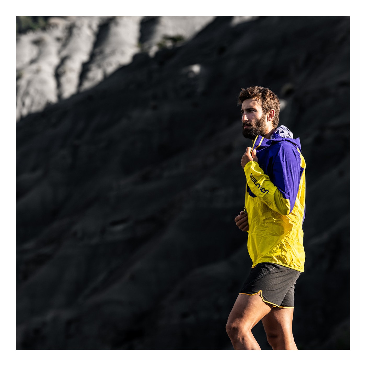 Salomon Bonatti Trail en course en montagne