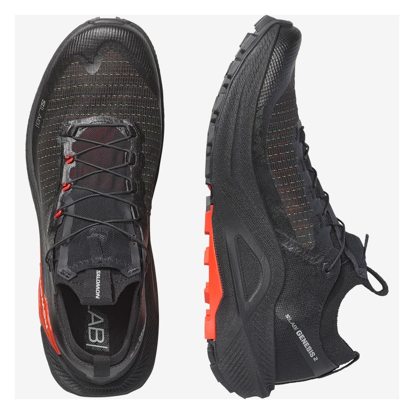 Salomon S/Lab Genesis 2, vue dessus et profil tige Matryx Micro
