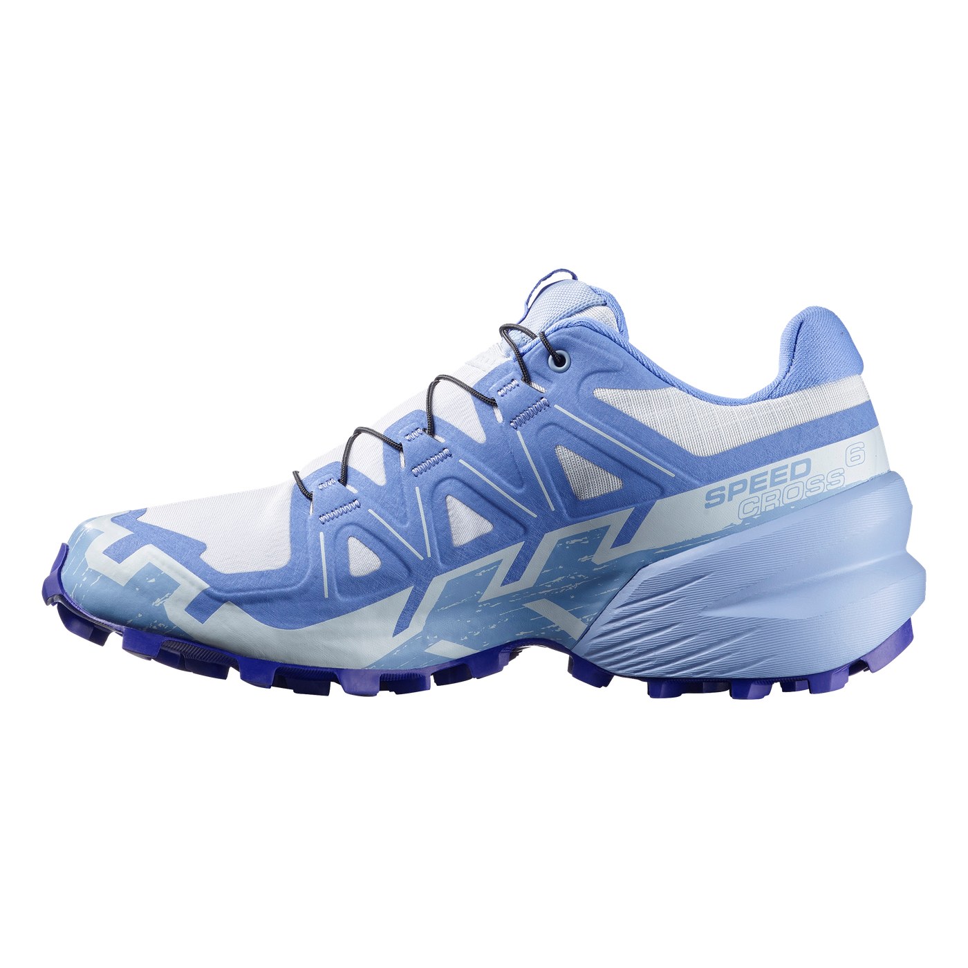 Salomon Speedcross 6, vue de profil intérieur avec étiquette SPEED CROSS 6