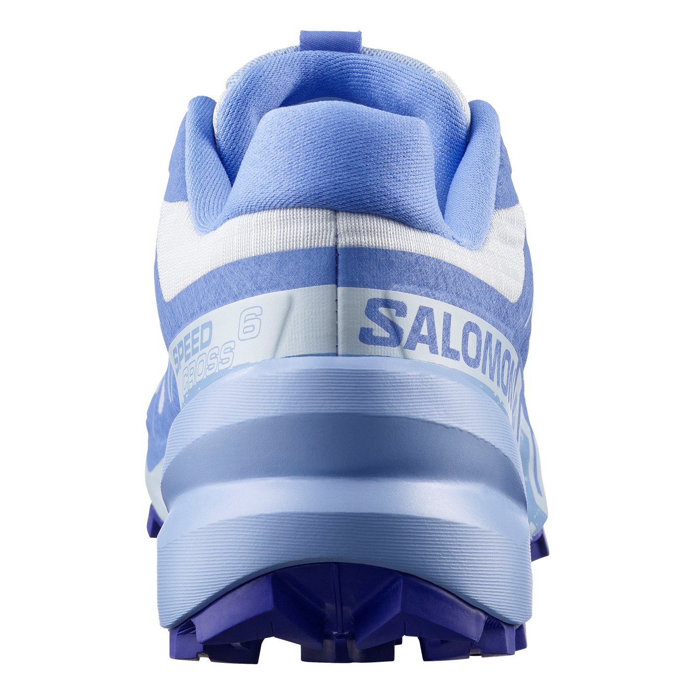 Salomon Speedcross 6, vue arrière avec étiquette SPEED CROSS 6