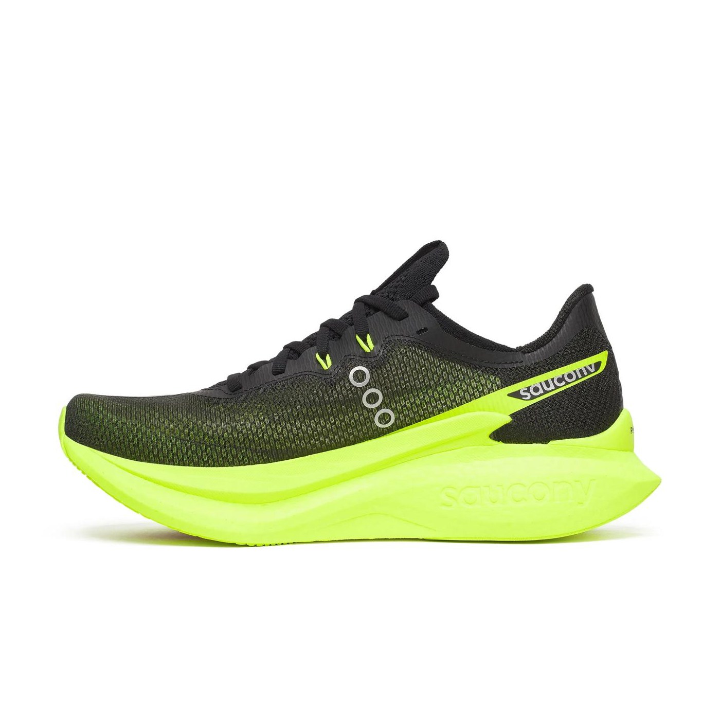 Saucony Endorphin Pro 5, vue de profil intérieur montrant la mousse PWRRUN