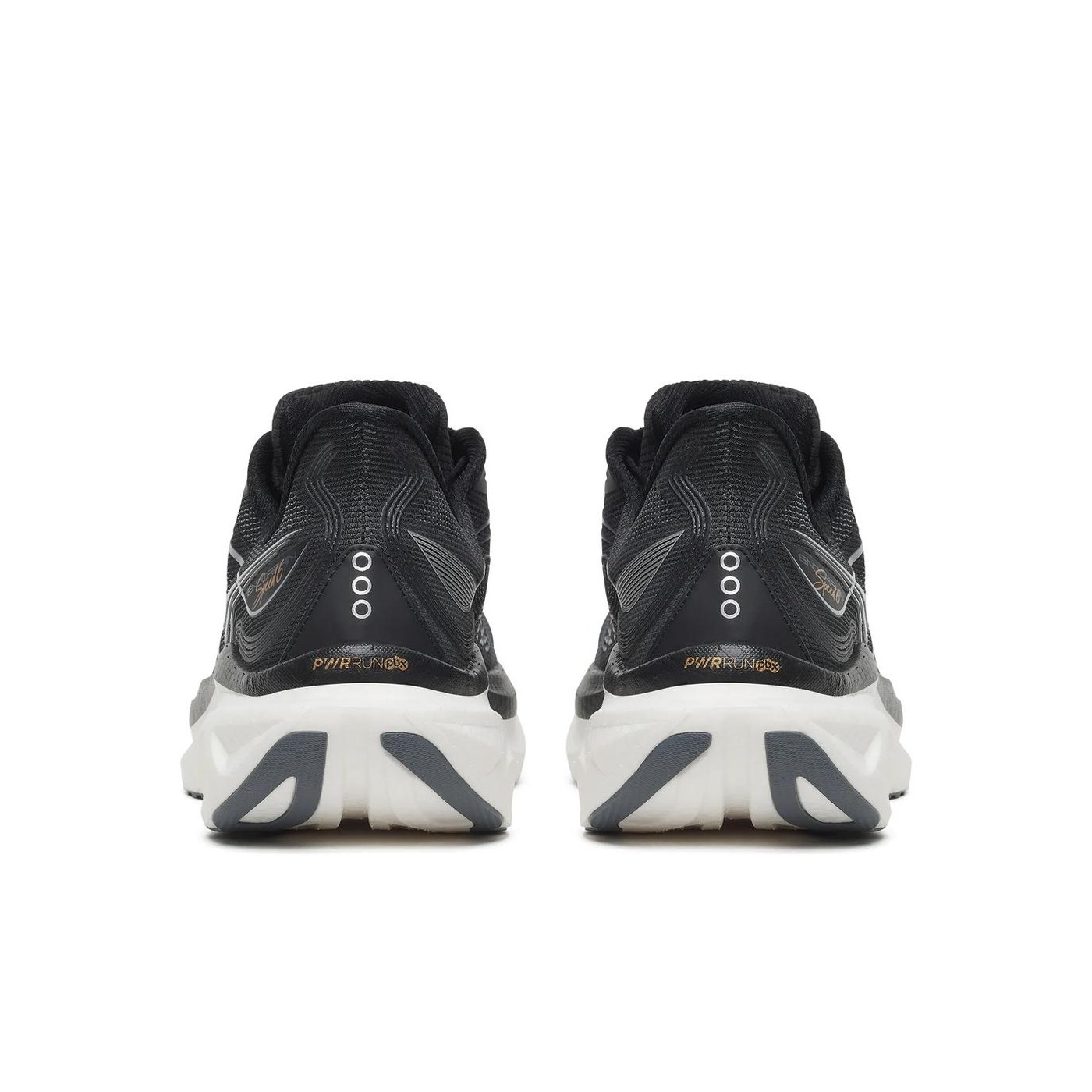 Saucony Endorphin Speed 6 rear heel view, PWRRUN PBX heel counter