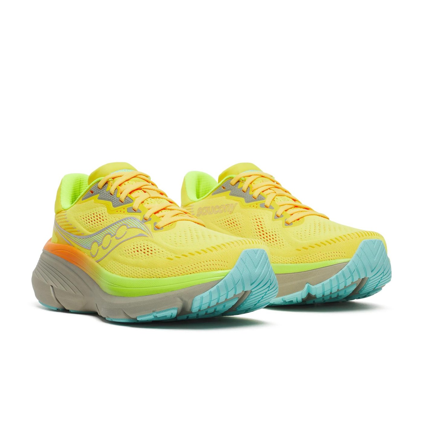 Saucony Guide 19 vue trois-quarts face