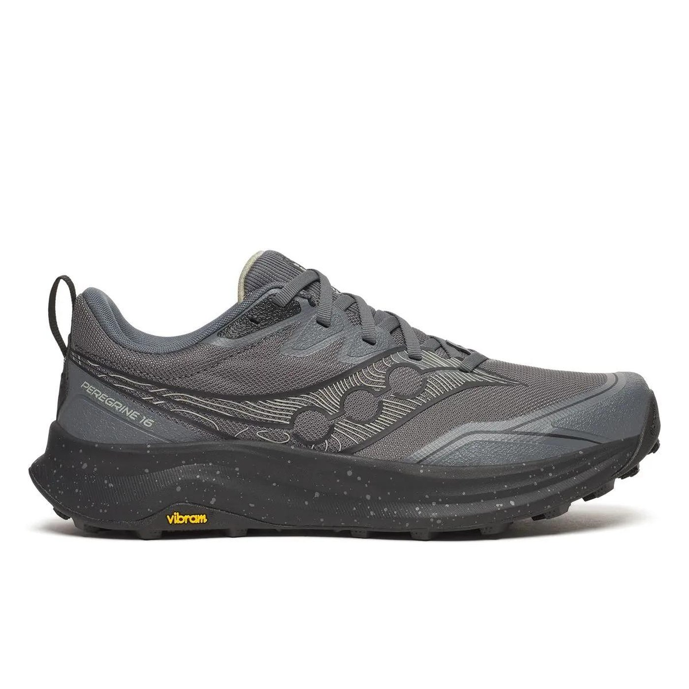 Saucony Peregrine 16 vue profil latéral mousse PWRRUN+