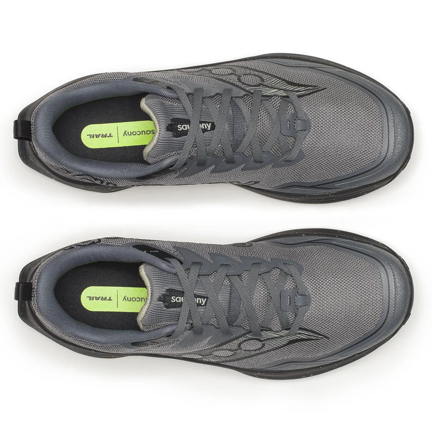 Saucony Peregrine 16 vue dessus toebox technologie TRAIL